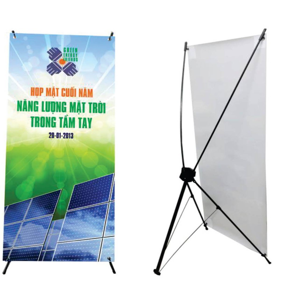Combo In Ấn Và Khung Chữ X kiểu dáng Hàn Quốc kích thước 60x160 cm