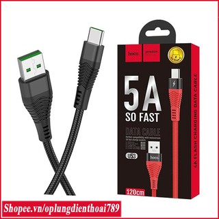 Cáp Sạc Nhanh Micro USB | Type C Hỗ Trợ Nguồn 4A,  5A Hoco U53 - Dây Sạc Điên Thoại Androi Hàng Chính Hãng