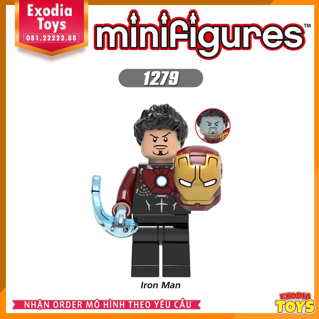 Xếp hình Minifigure Marvel Biệt đội siêu anh hùng Avengers Endgame - Đồ Chơi Lắp Ghép Sáng Tạo - XINH X0260