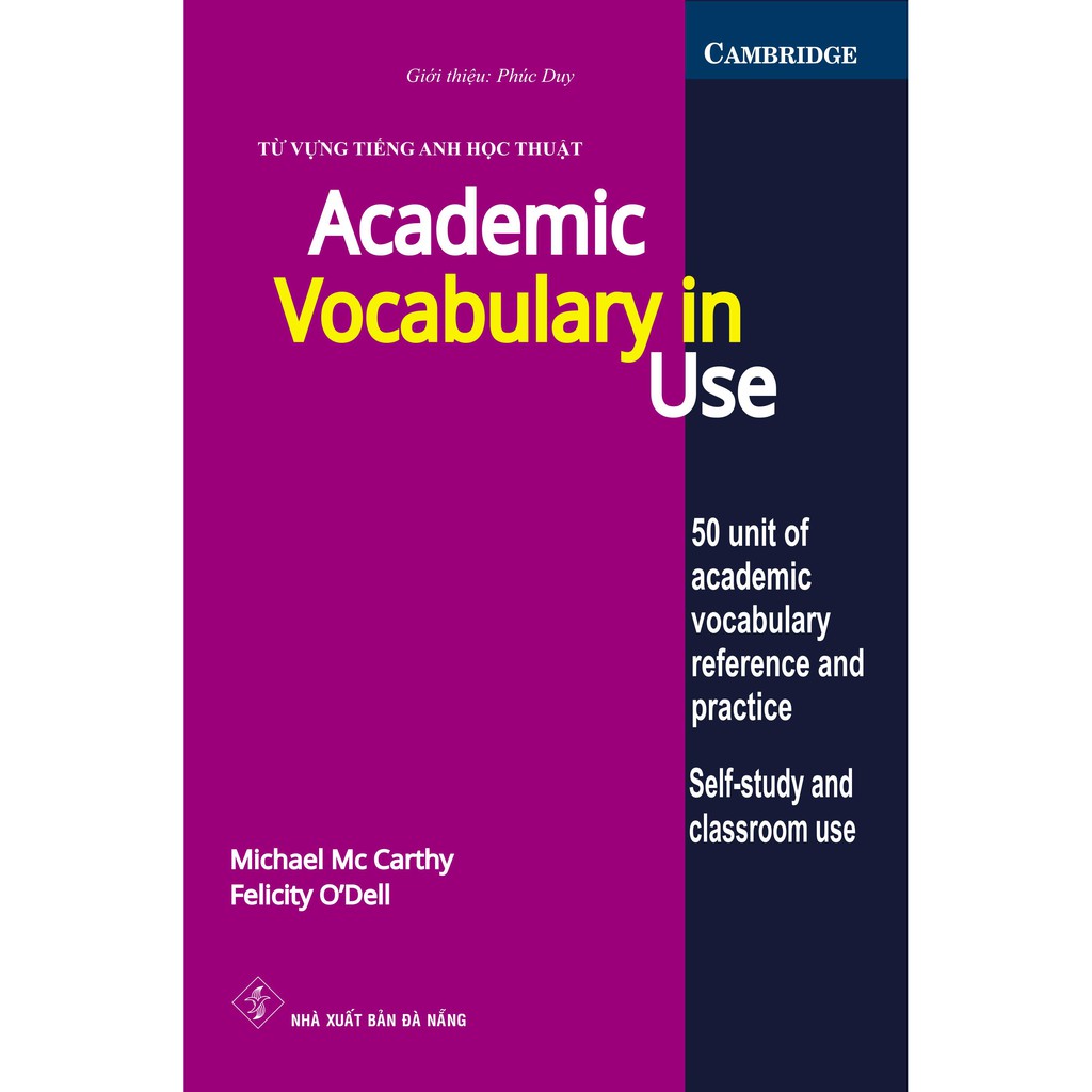 [Mã LIFE2410K giảm 10K đơn 20K] Sách - Từ Vựng Tiếng Anh Học Thuật (Academic Vocabulary in Use) (tái bản 9/2019)