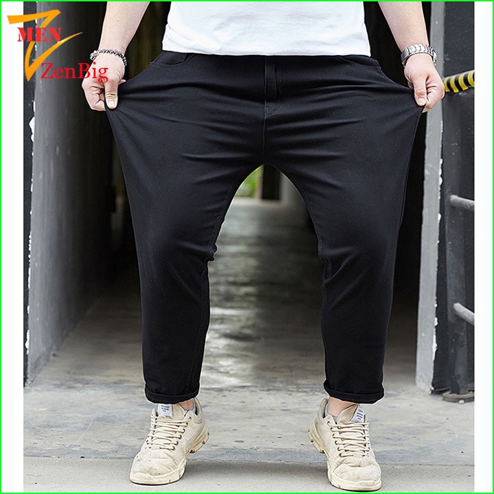 quần dài nam bigsize vải jean mỏng thích hợp cho người mập | BigBuy360 - bigbuy360.vn