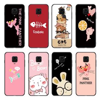 Ốp điện thoại TPU mềm in hình báo hồng cho Xiaomi Redmi 10X (4G)/Redmi 10X Pro (5G)/Note 9S Pro