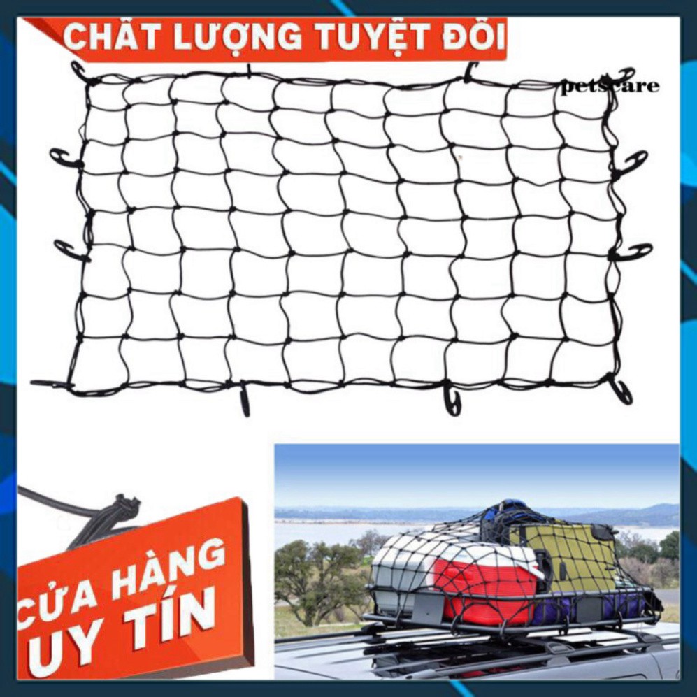 Lưới thun ràng đồ mui xe bán tải SUV 120x90cm Liên Sơn Kho Quận 12