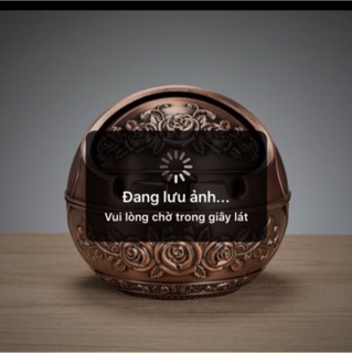 Gạt tàn phong cách hoàng gia ( HỢP KIM-THỦ CÔNG)