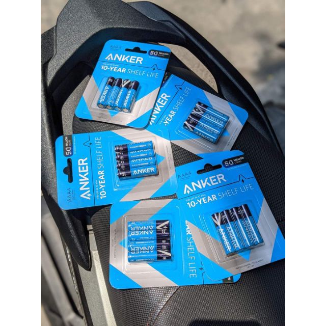 Pin tiểu Anker AA kiềm Alkaline bộ 4 viên/ 2 viên