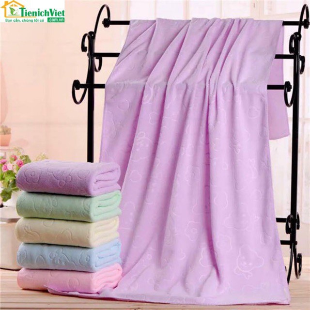 Khăn tắm xuất Nhật  FREESHIP Khăn tắm cotton mềm mịn khổ 70x140