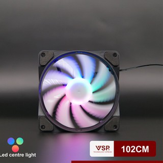 Fan case 120mm Led trung tâm VSP102CM