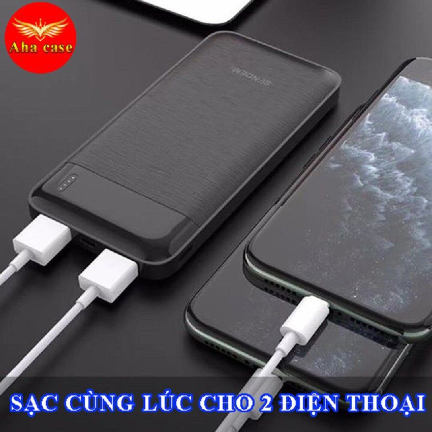 [XK][FREESHIP] PIN SẠC DỰ PHÒNG SENDEM X2 - P100 10.000mAh [HCM]