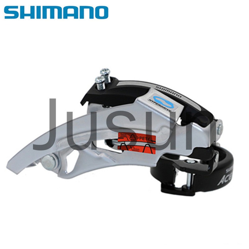 Shimano M360 Cera FD-M360 3 × 8 Tốc Độ MTB Xe Đạp Phía Trước Deraill 34.9mm Kéo Kép