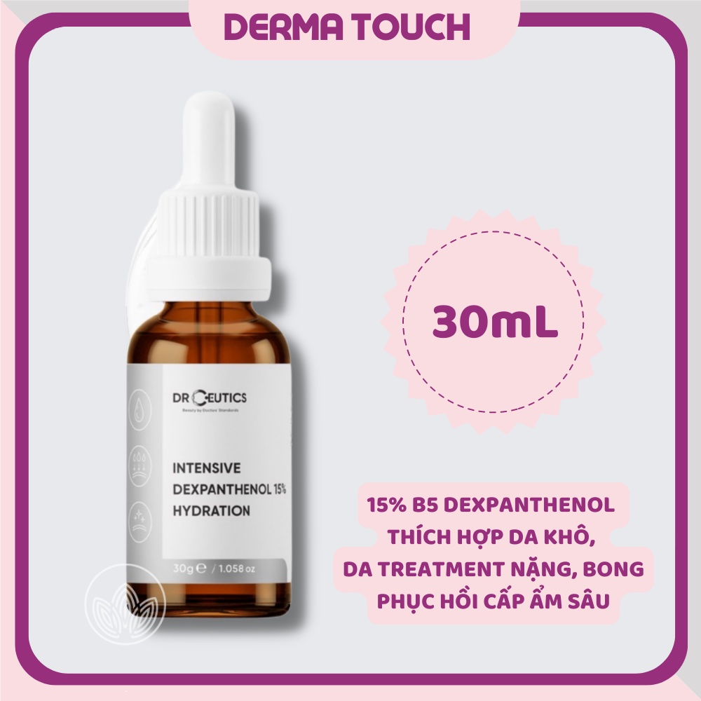 Serum B5 Dr.Ceutics các dòng Basic da dầu mụn, Rau má da thường, Intensive da khô treatment - Dược mỹ phẩm Derma Touch