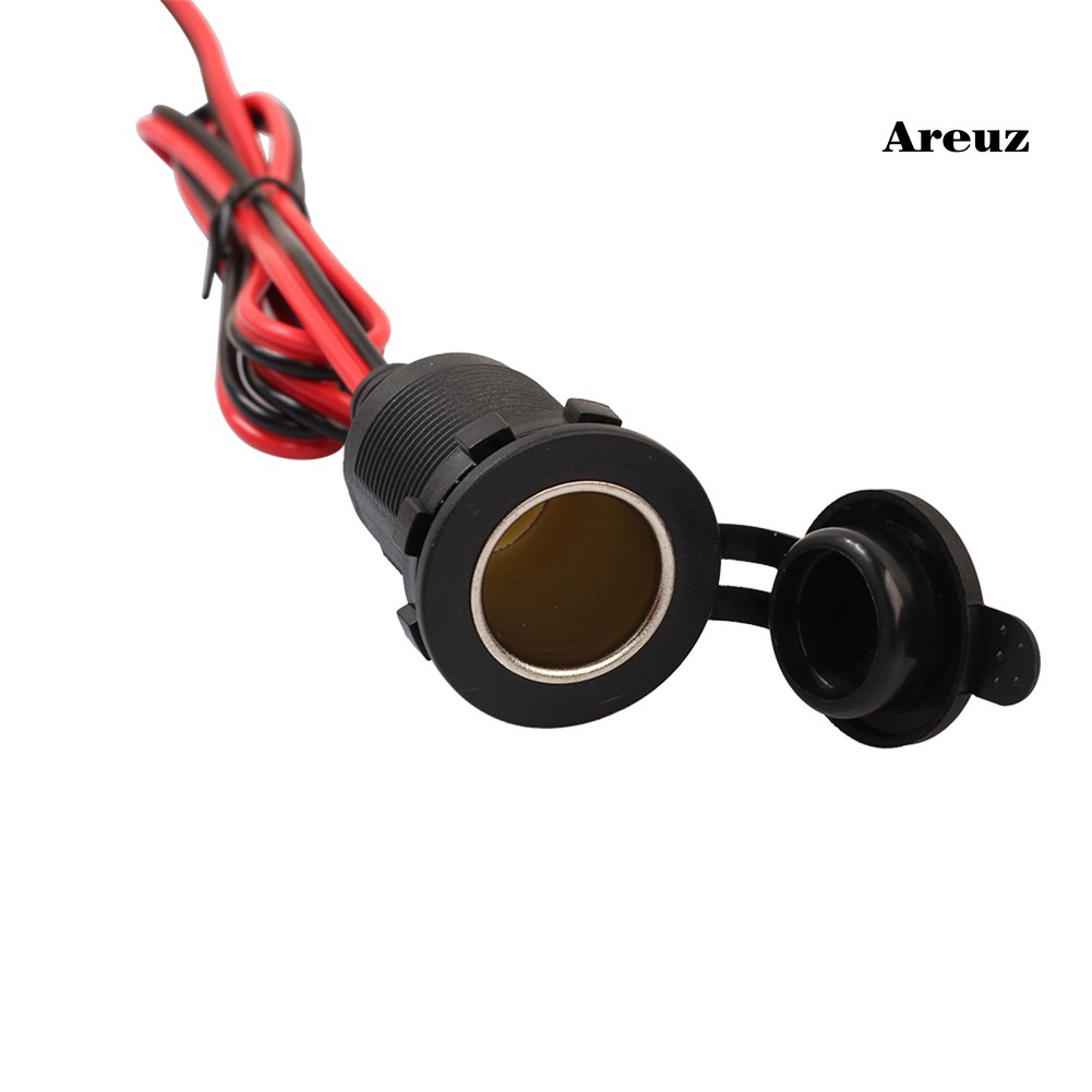 Tẩu Sạc 12V Kèm Dây Cáp Nối Bật Lửa Điện Tiện Dụng