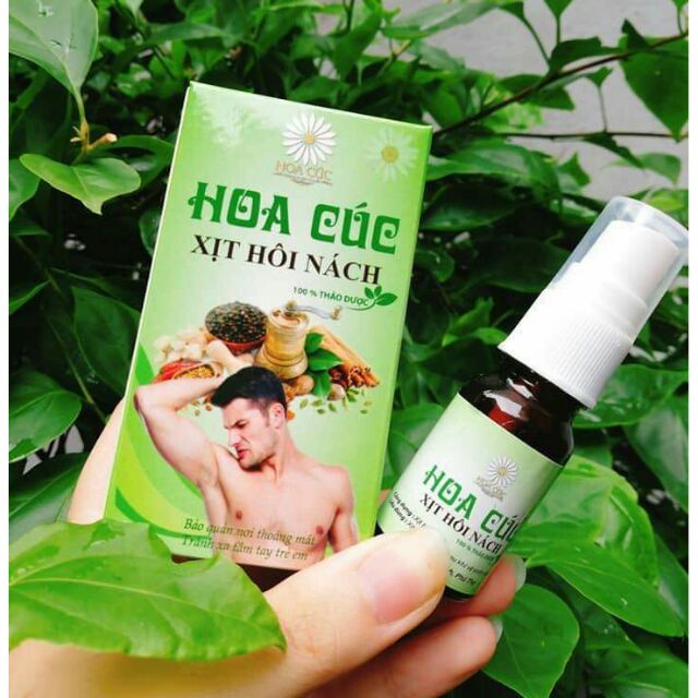 Xịt hôi nách Hoa cúc