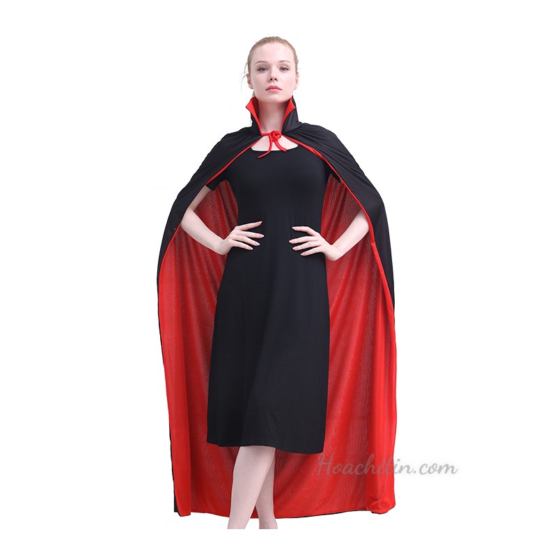 Halloween áo choàng đỏ đen hóa trang Dracula ma ca rồng phù thủy | BigBuy360 - bigbuy360.vn