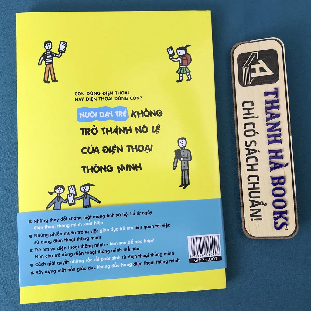 Sách - Nuôi Dạy Trẻ Không Trở Thành Nô Lệ Của Điện Thoại Thông Minh (Tặng kèm bìa áo và obi)