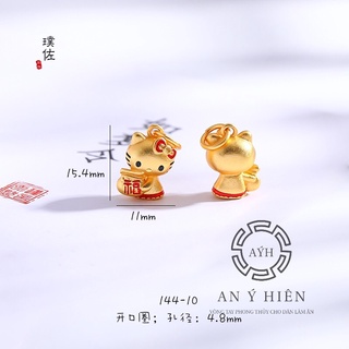 Charm Kitty đỏ ôm túi #C535 ( An Ý Hiên)