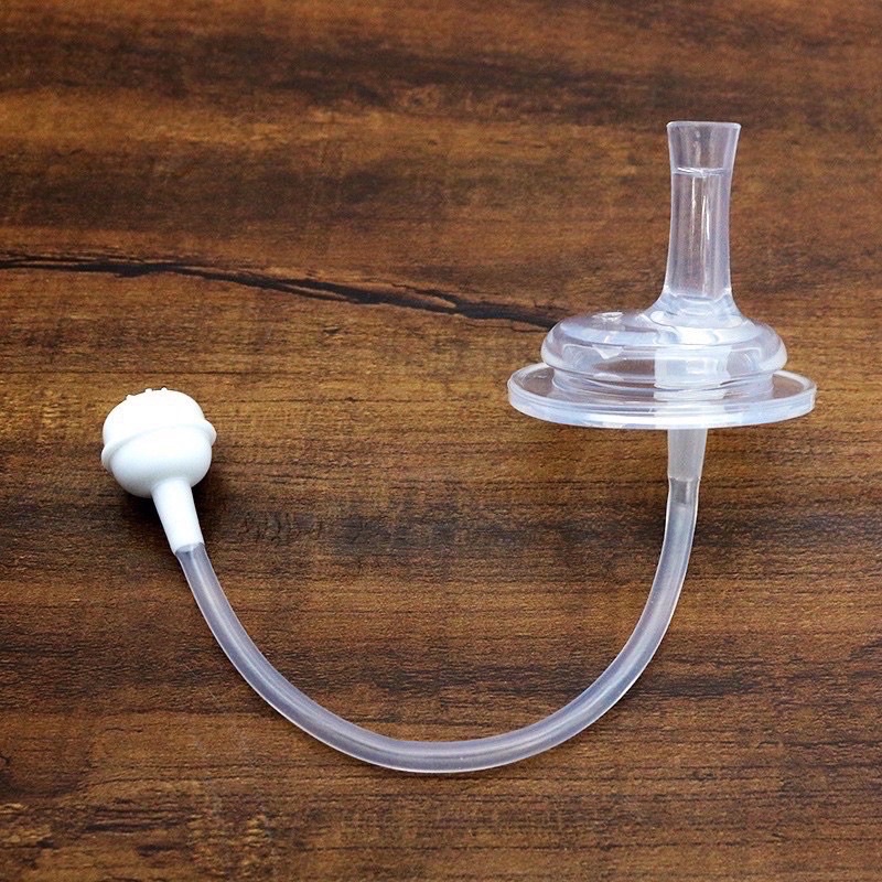 Núm tập hút/Ống tập hút cổ rộng và cổ hẹp thay thế cho bình moyuum.Pigeon, Lansinoh, Babuu, GB baby, Kichi