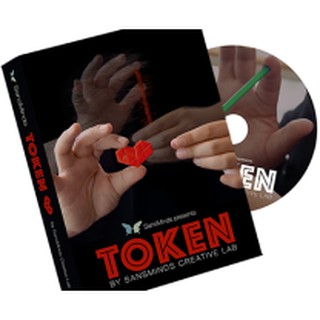 dụng cụ ảo thuật Token - Ống Hút Thành Tim-Ảo Thuật Tình Yêu