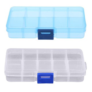 HỘP CHIA THUỐC 10 NGĂN HÌNH CHỮ NHẬT