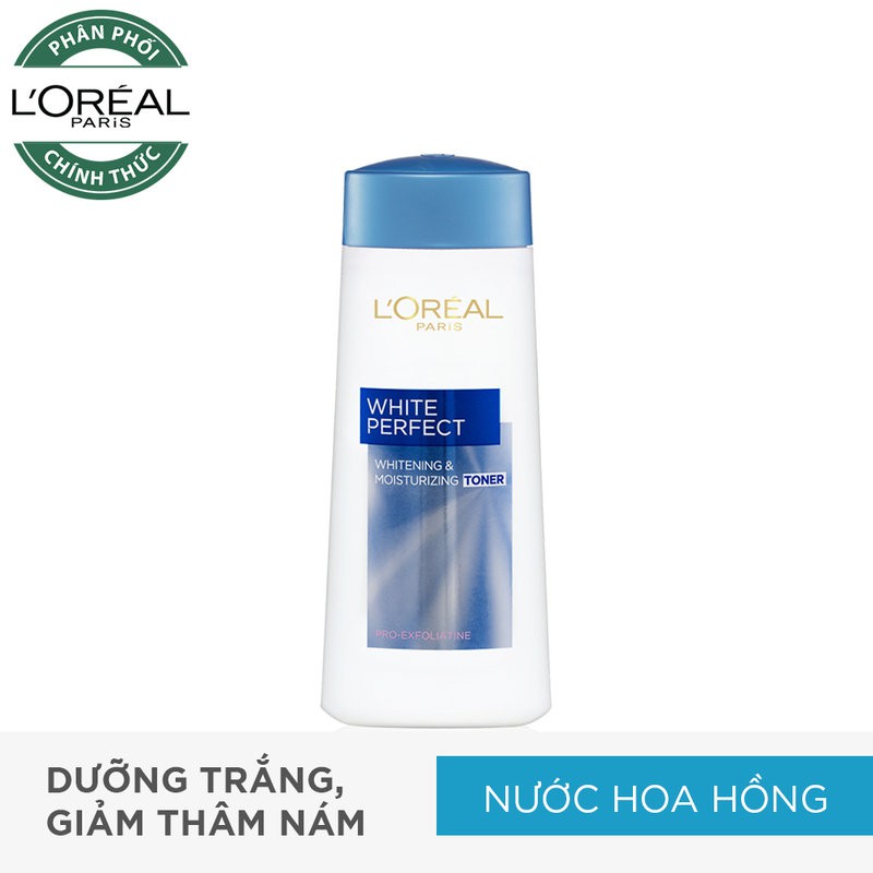 Nước Hoa Hồng Dưỡng Sáng Da L'Oréal White Perfect Toner 200ml