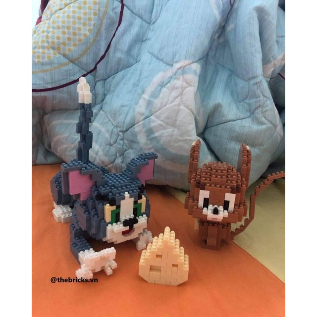 Tom & Jerry lego lắp ghép