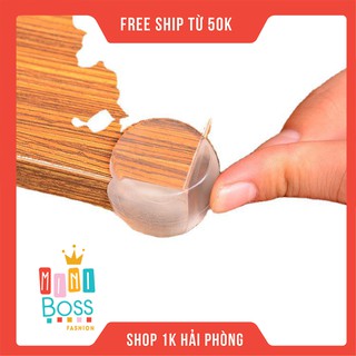 Miếng bịt góc bàn silicon trong suốt