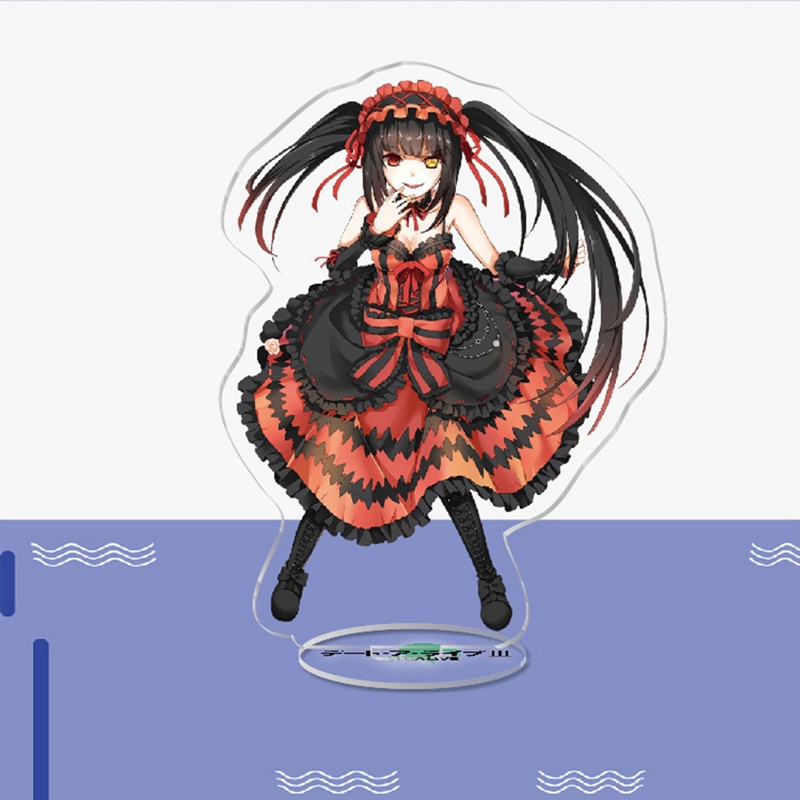 Móc Khóa Mô Hình Nhân Vật Yatogami Tohka Tobiichi Origami Tokisaki Kurumi Thông Dụng