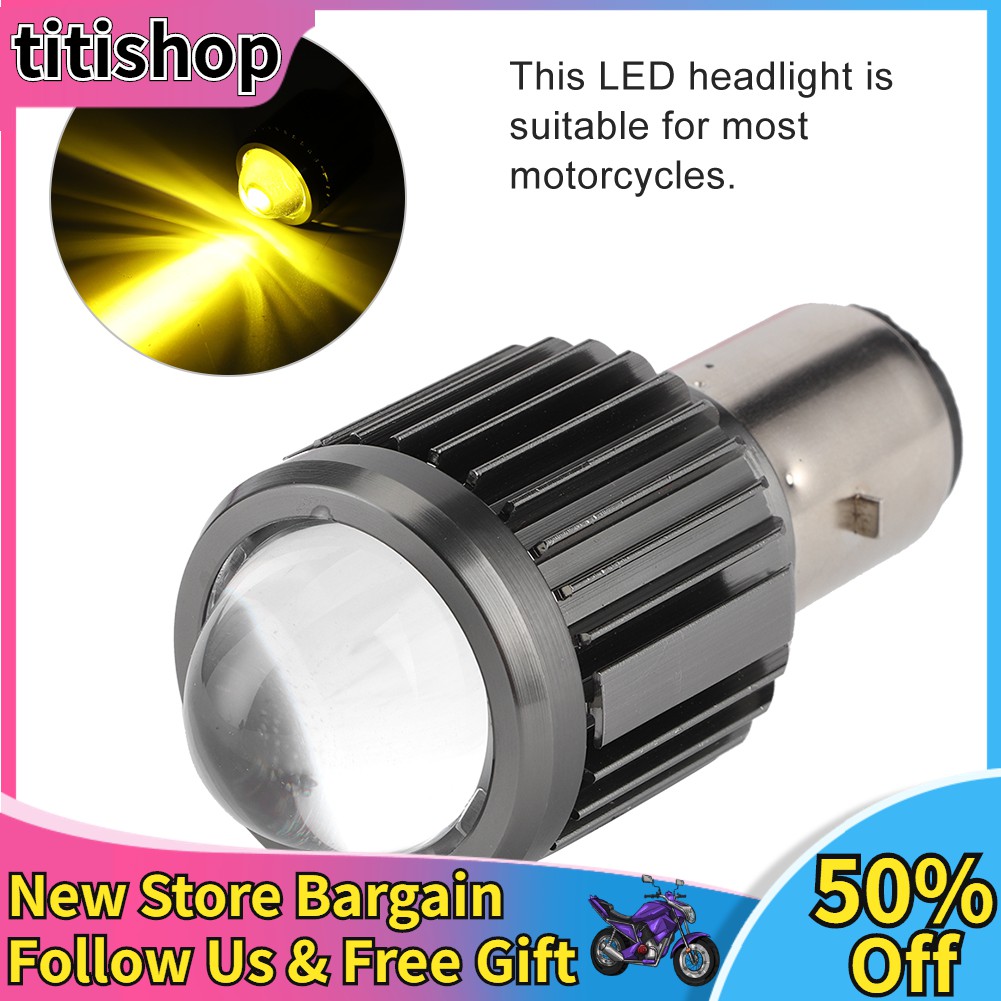 [Seller Recommend] Đèn pha LED Ba20D chuyên dụng dành cho xe máy