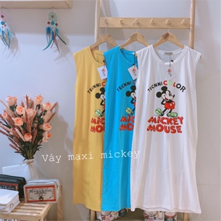 😘 100k 🔜 Váy Mickey Form qa gối