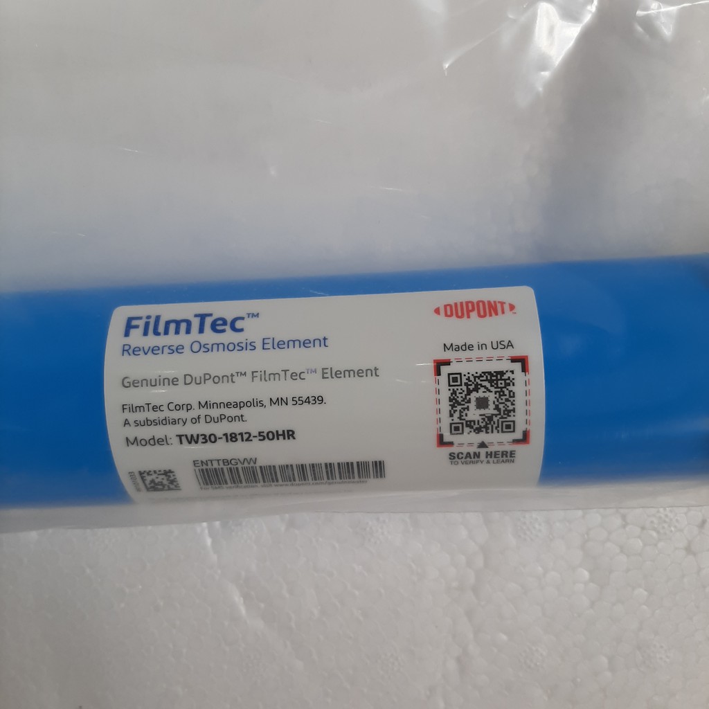 Lõi lọc số 4 - Màng RO Filmtec Dupont (Dow) – Nhập khẩu Mỹ- Thay được cho các loại máy RO  - Shopmaylocnuocvn