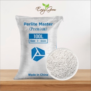 Đá trân châu - đá Perlite BA trắng, xốp, không bụi, trồng mọi loại cây, nhiều size lựa chọn - bao 100L