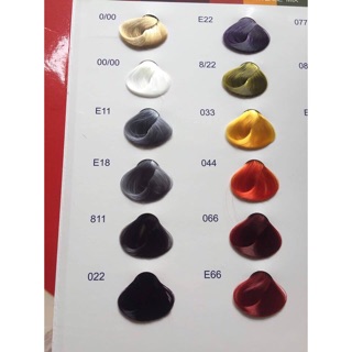 Thuốc nhuộm tóc Everflor 55 màu (trừ 00/00)