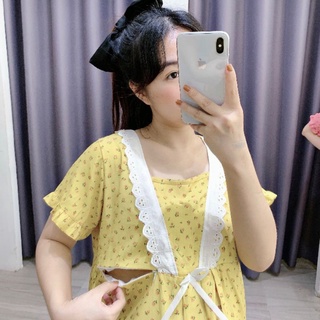 Đồ bộ bầu mặc nhà siêu mát