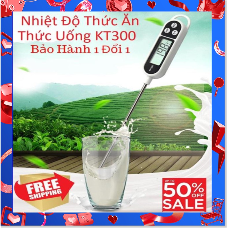 ⚡ Giá rẻ hủy diệt ⚡ Nhiệt Kế Đo Nước Phòng Bếp Nấu Ăn, Pha Sữa Kt300 cực chính xác, dễ sử dụng