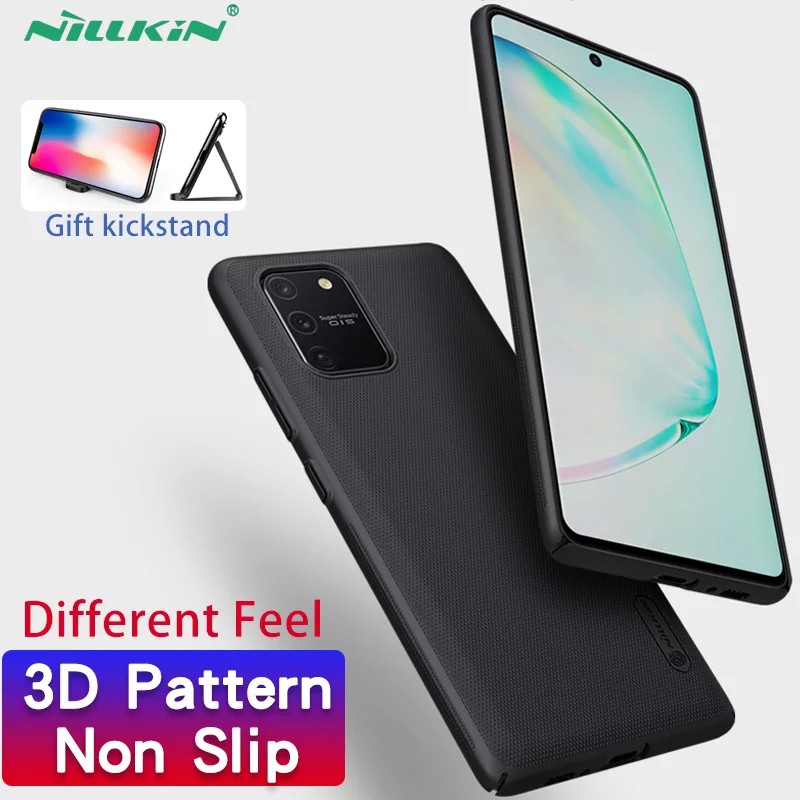 Samsung Galaxy Note 10 Lite note10lite, Samsung A13 4G - Ốp lưng Nillkin nhựa cứng lưng sần chống bám mồ hôi, bụi bẩn