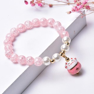 Vòng mèo maneki neko Nhật Bản đơn