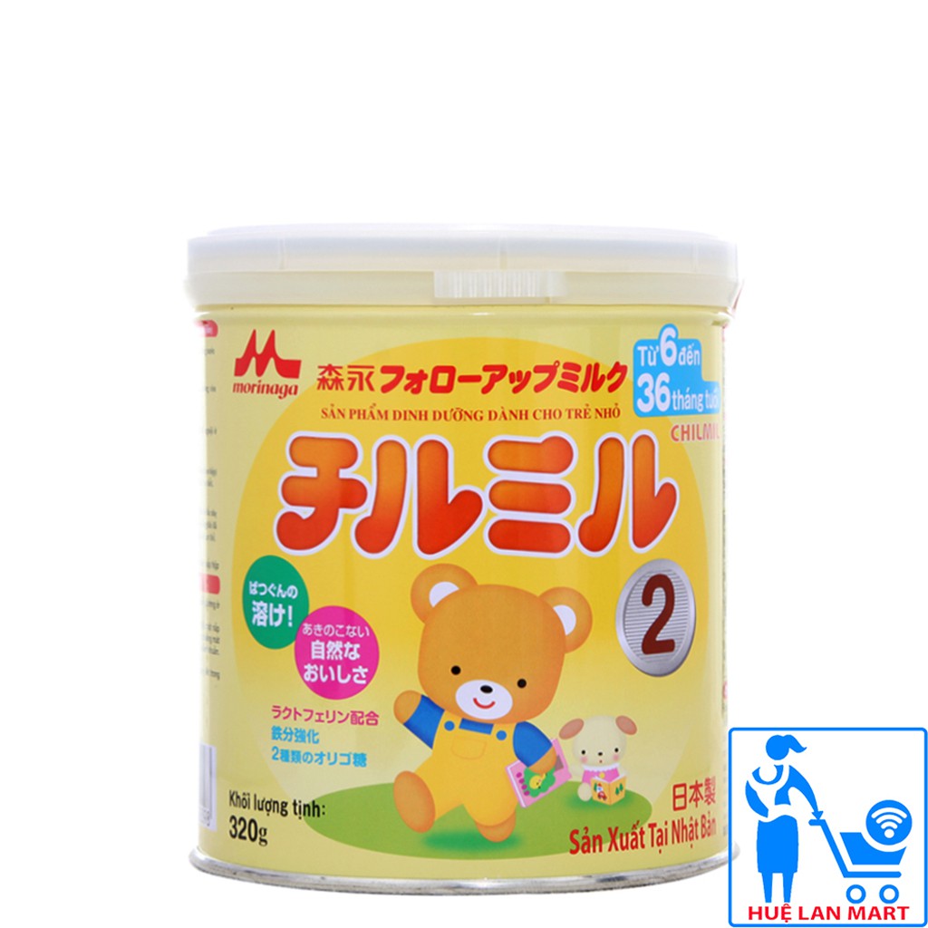 [CHÍNH HÃNG] Sữa Bột Morinaga Chilmil 2 - Hôp 320g