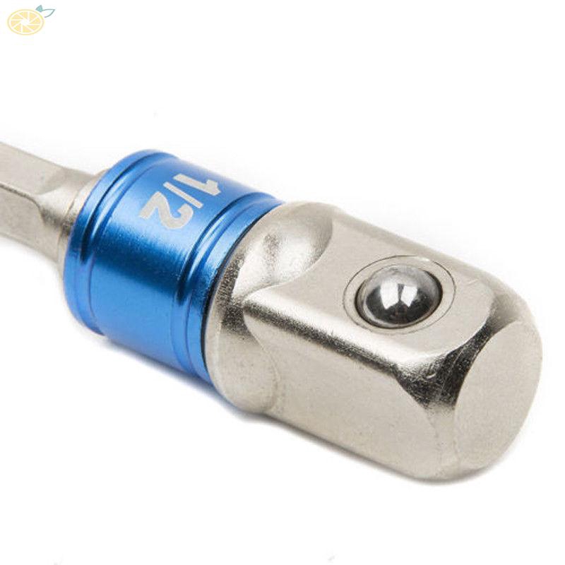 Bộ 3 đầu chuyển đổi đầu mũi khoan nhiều kích thước 1/4&quot; 3/8&quot; 1/2&quot; cho máy khoan cầm tay