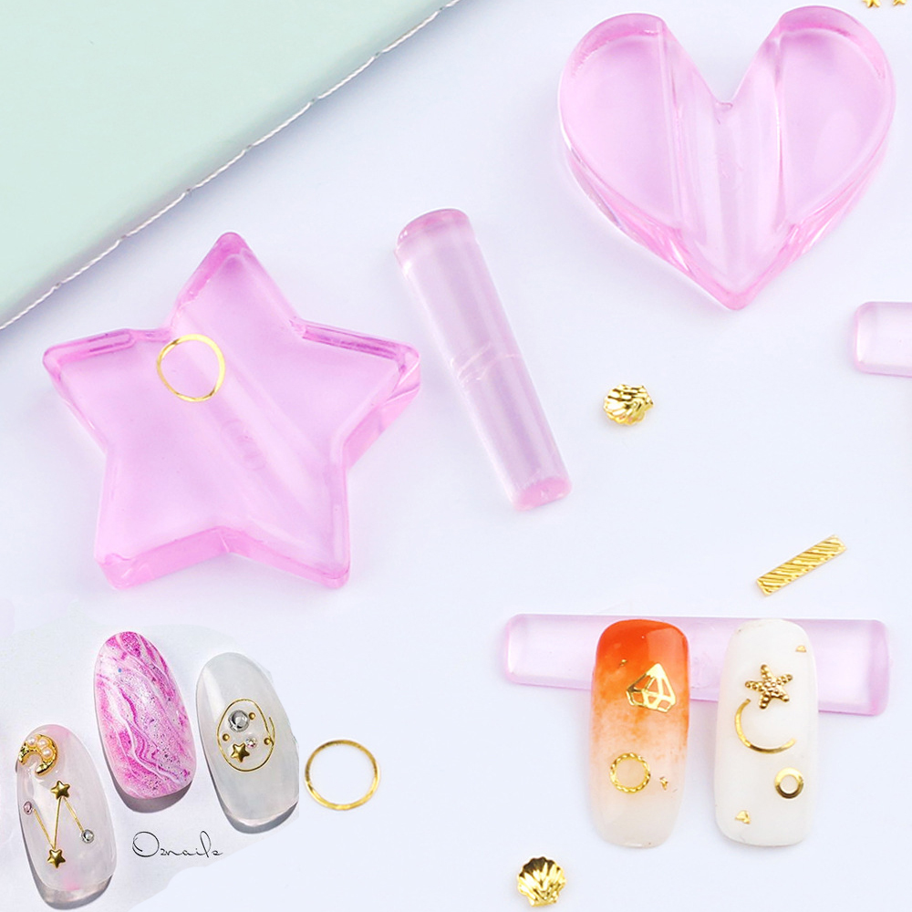 Khuôn ép kim loại dùng hỗ trợ trang trí móng tay nghệ thuật