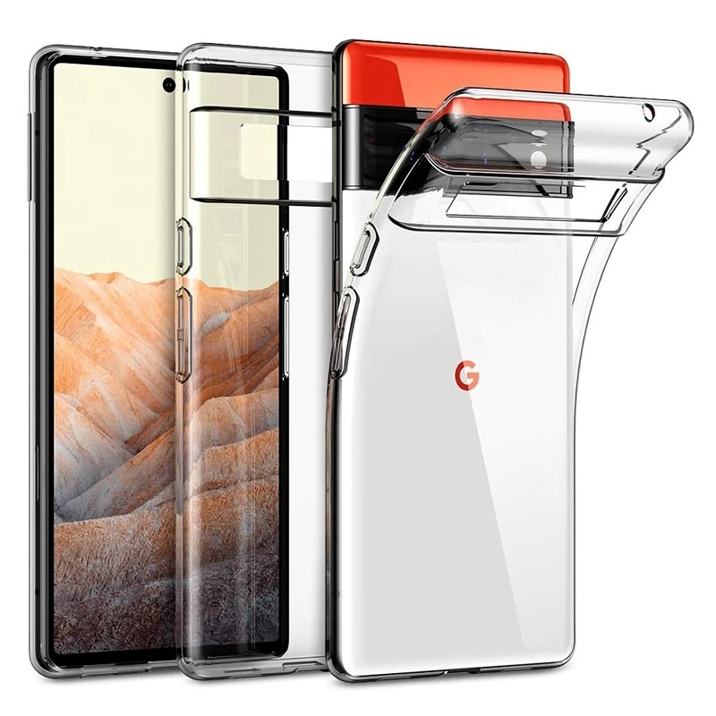 Ốp Điện Thoại TPU Mềm Màu Trong Suốt Bảo Vệ Camera Cho Google Pixel 6A 5G