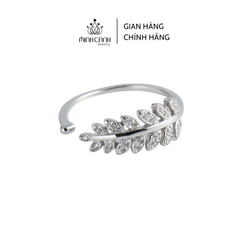 Nhẫn Bạc Nữ Minh Canh Jewelry - Lá Olive