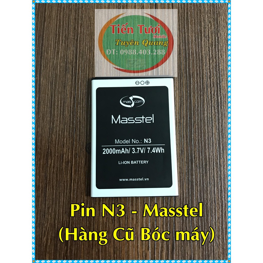 Pin N3 - Masstel (Cũ Bóc máy)