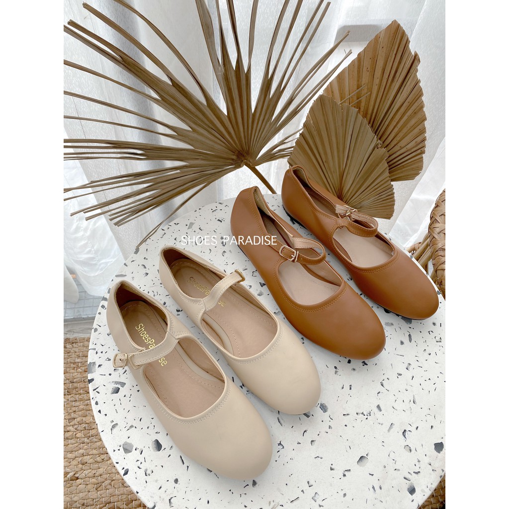 Giày mary jane giày lolita phong cách Hàn Quốc ( FORM NHỎ NHÍCH LÊN 1 SIZE ) SHOES PARADISE BBHS