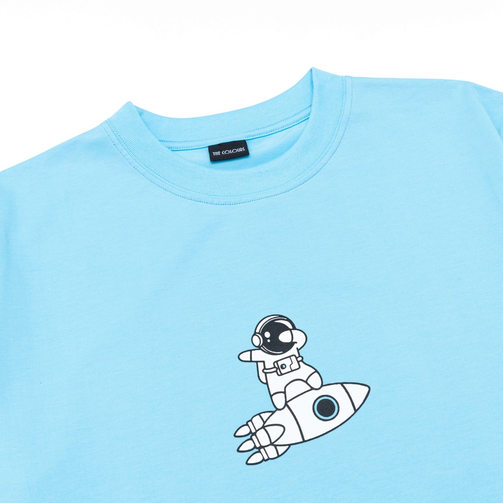 Áo Thun Local Brand Unisex The Colours Premium Basic Tee Phi Hành Gia - 5 Màu