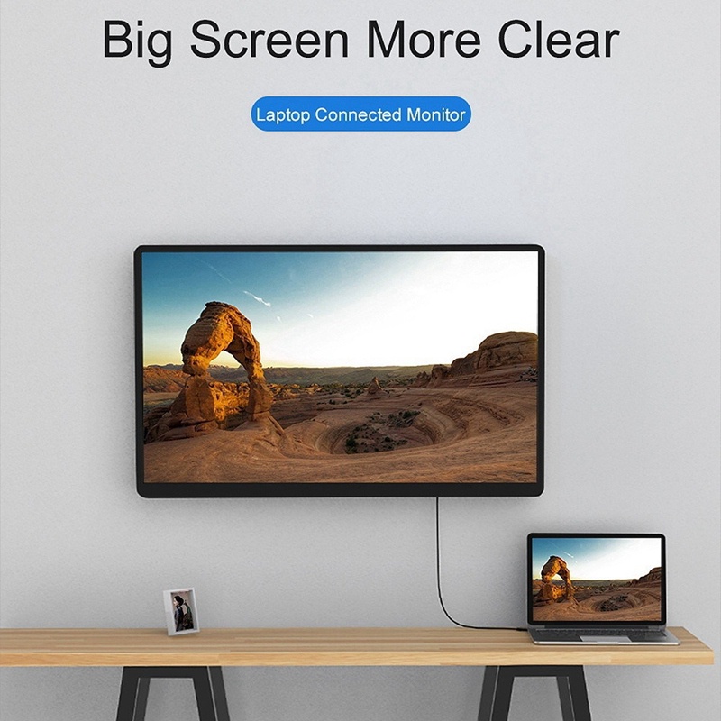 Cáp ChuyểN ĐổI USB C Sang DVI 3.1 Sang ĐầU CắM DVI 4K Tương Thích Với Macbook Air 3.1 Sang DVI (2M)