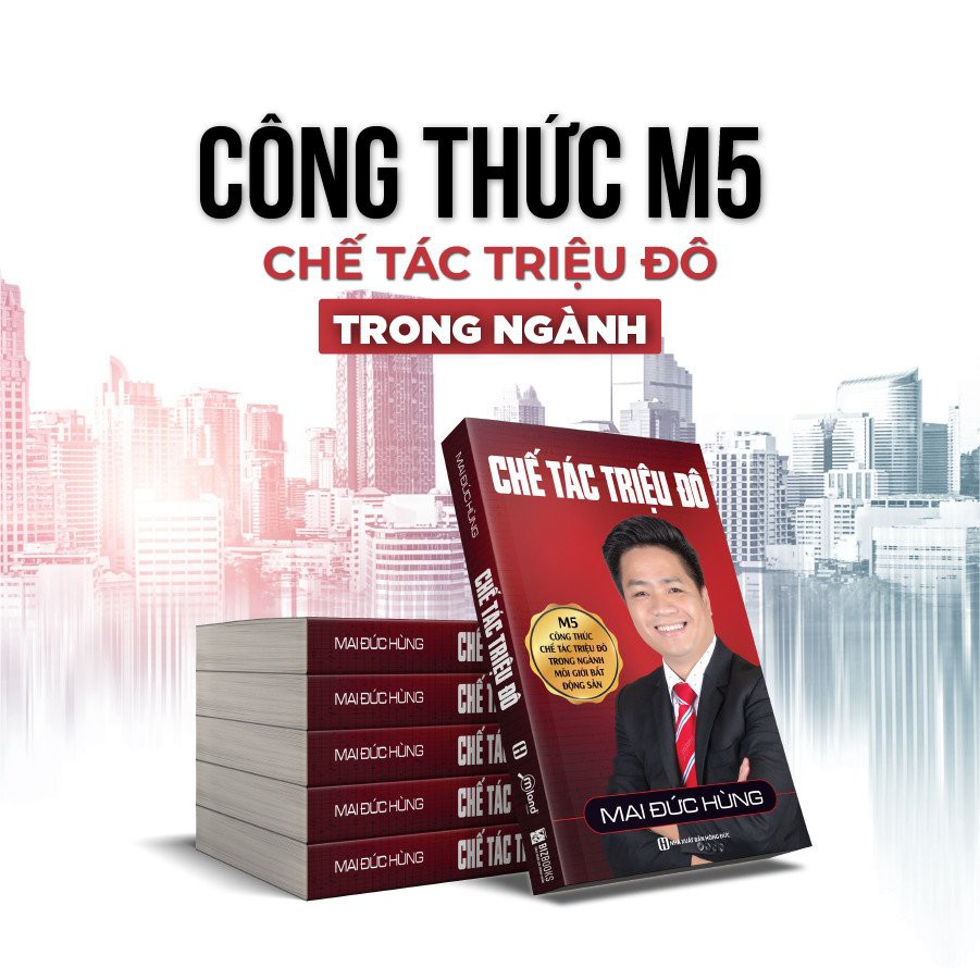 Sách - Chế Tác Triệu Đô - M5 Công Thức Chế Tác Triệu Đô Trong Ngành Môi Giới Bất Động Sản | BigBuy360 - bigbuy360.vn