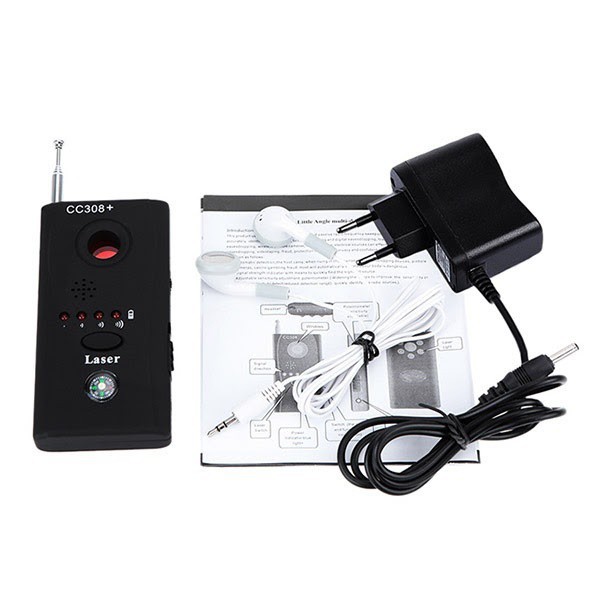 Thiết bị phát hiện camera và máy ghi âm CC308+