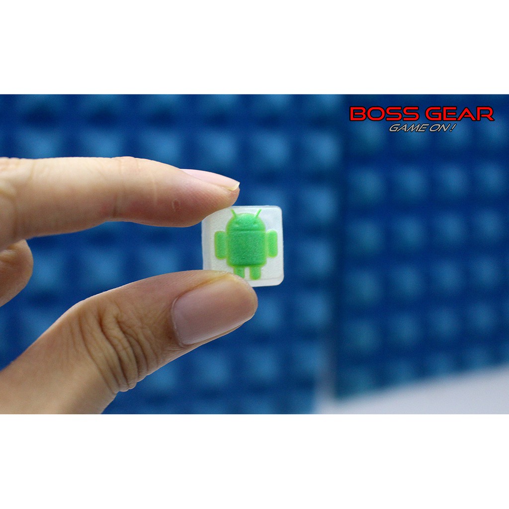 Keycap Lẻ hình rô bốt Android ( keycap resin độc lạ )( Keycap Artisan )