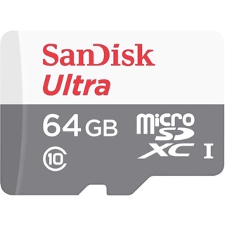 Thẻ Nhớ MicroSDXC SanDisk Ultra 64GB 80MB/s (Xám)