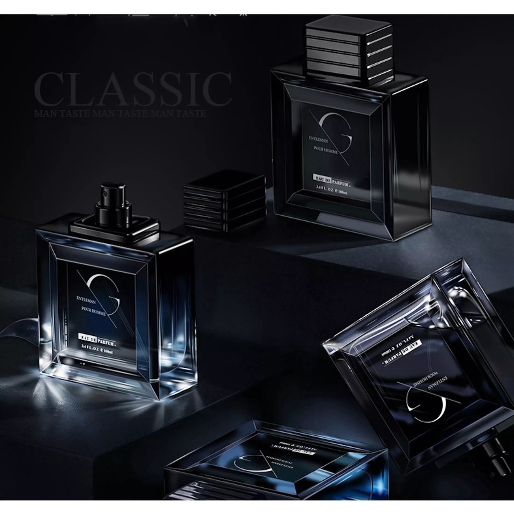 Nước Hoa Nam Mini Cao Cấp Gentleman Hương Thơm Mạnh Mẽ, Nam Tính, Thể Hiện Đẳng Cấp Phái Mạnh, Thể Tích 50ml