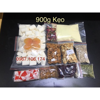 Set kẹo nougat 900g, kẹo hạnh phúc